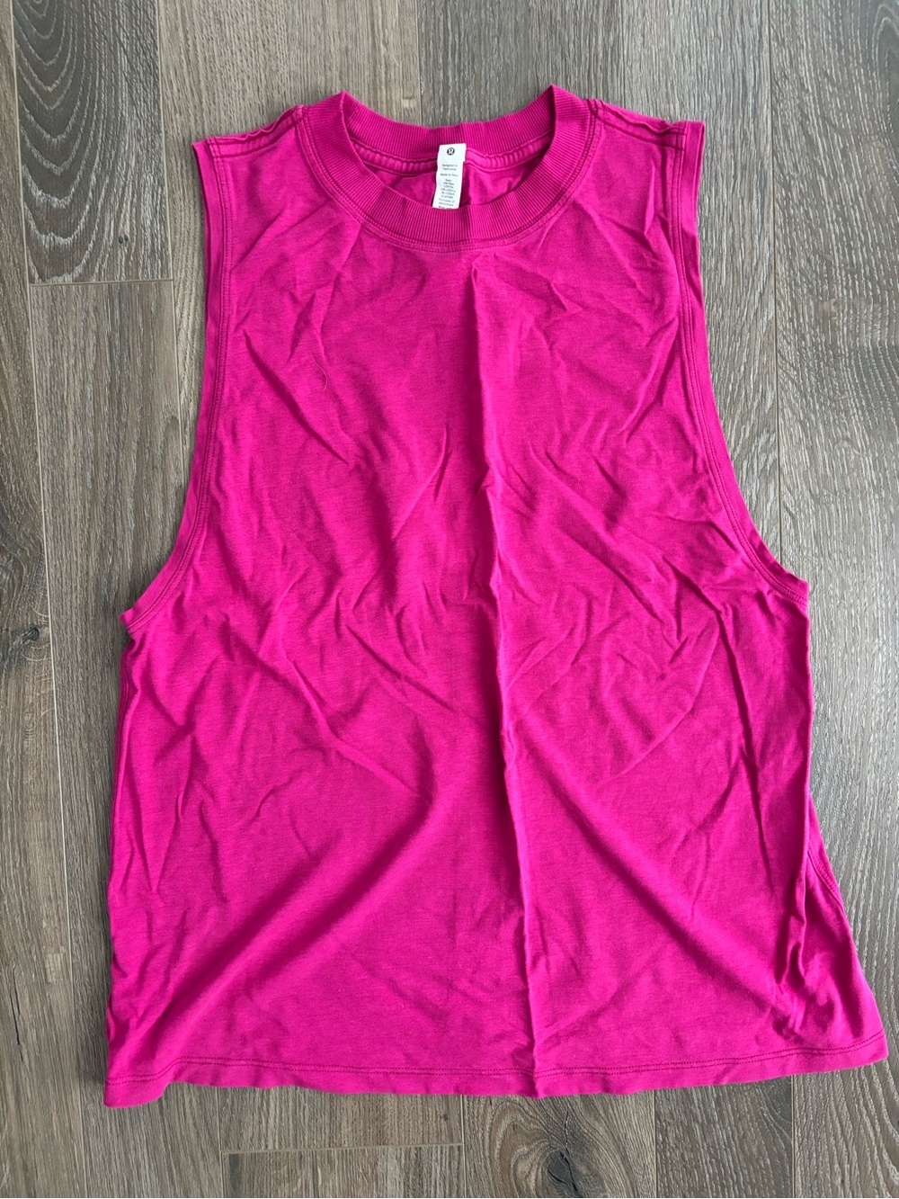 lululemon athletica Hot Pink Sleeveless Tank